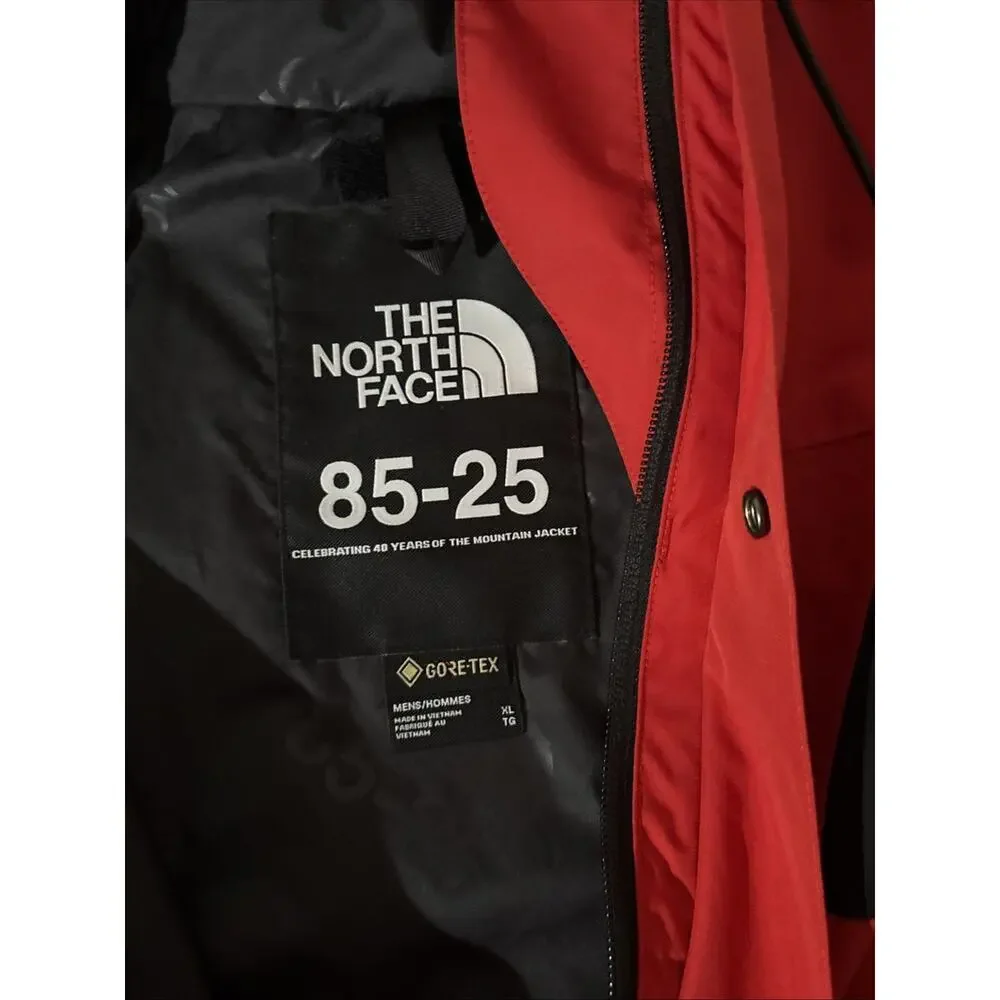 The North Face GTX Mountain Jacket Gore-Tex TNF Red Black XL NWT NF0A831M